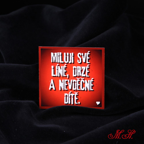 "Miluji své dítě" - magnetka