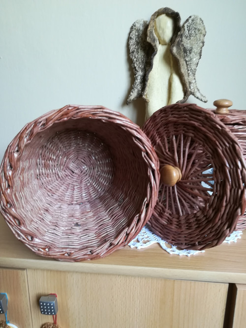 Souprava košů s víkem do kuchyně — foto 1