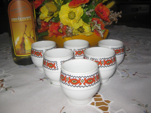 Porcelánové panáky - dožínkový motiv
