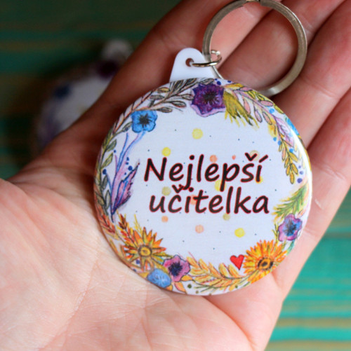 Originální zrcátko na klíče NOVINKA