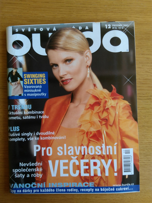 Časopis Burda 12/2003 — foto 1