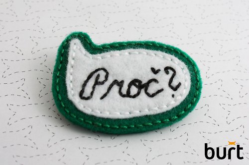 Komixová brož - Proč? — foto 1