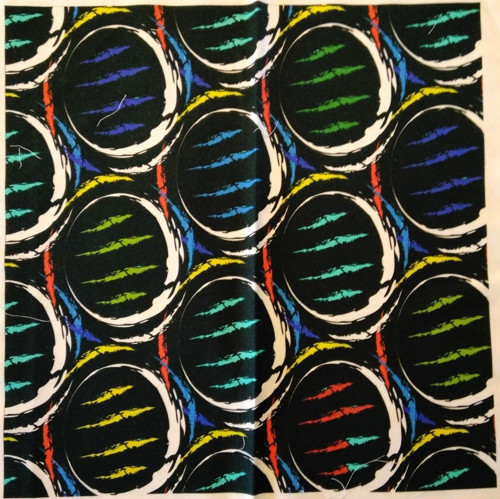 Bavlněná látka - panel 35 x 35 cm