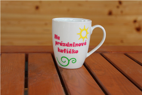 Prázdninový hrneček - kafíčko