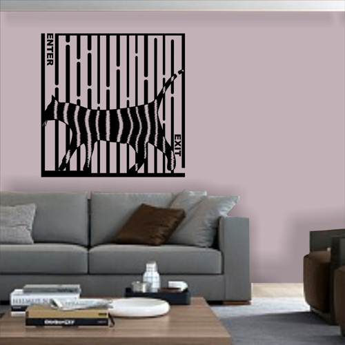 Samolepky na zeď-034, 97x97 cm — foto 1