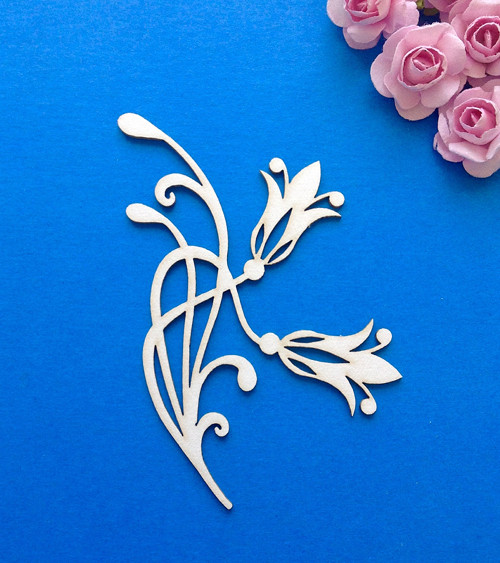 Dekorace 8 x 5 cm, chipboard