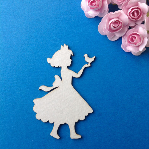 Dekorace 6 x 4 cm ,chipboard (CHD 6)