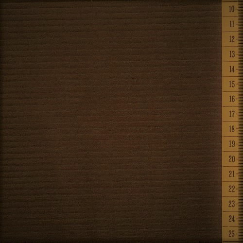 STŘEDNĚ HNĚDÝ manšestr - KUS