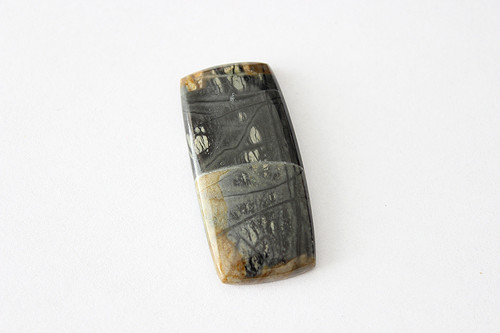 Jaspis - kabošon - 20x43 mm — foto 1