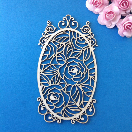 Dekorace 9,1 x 5 cm ,chipboard (CHR 30) — foto 1