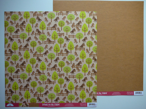 Oboustranný papír 30,5 x 30,5 cm — foto 1