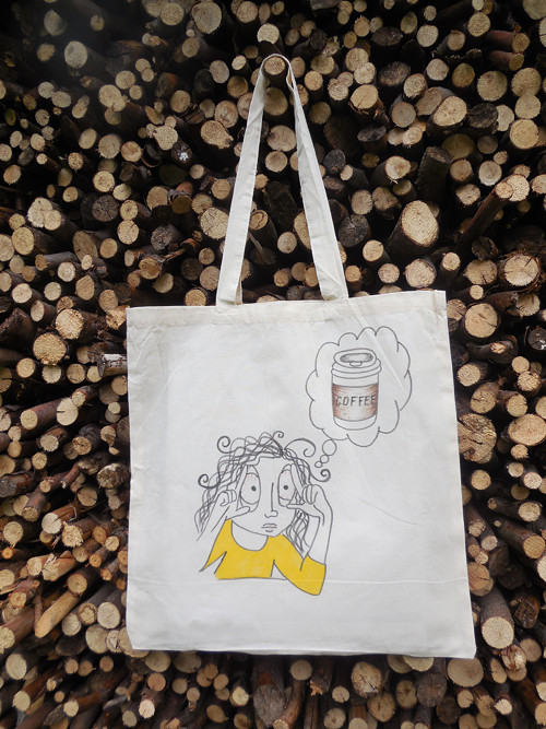 Coffee zombie (žlutá)