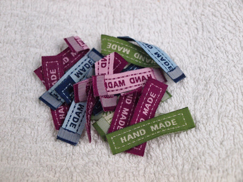 Hand made textil mix barev 6ks
