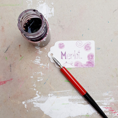 Kaligrafický inkoust - merlot