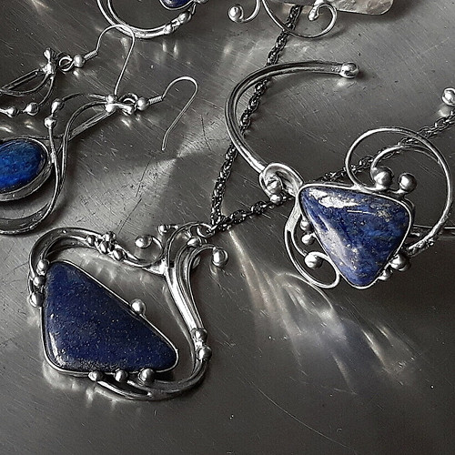 Eleonore - souprava (lapis lazuli) — foto 1
