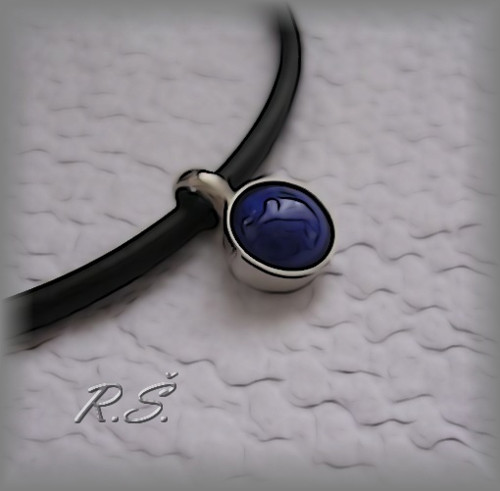 Lapis lazuli do soupravičky mugle 8 mm
