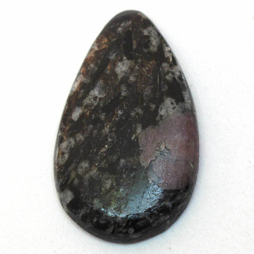 Kabošon spinel v matrixu kapka 25mm — foto 1