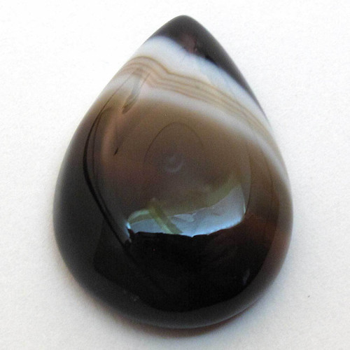 Kabošon onyx kapka 30mm REZERVACE — foto 1