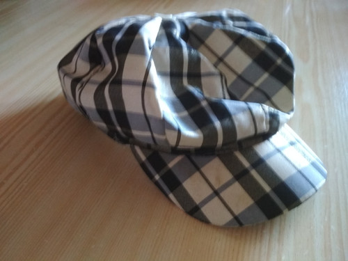 Retro kšiltovka bekovka růžová