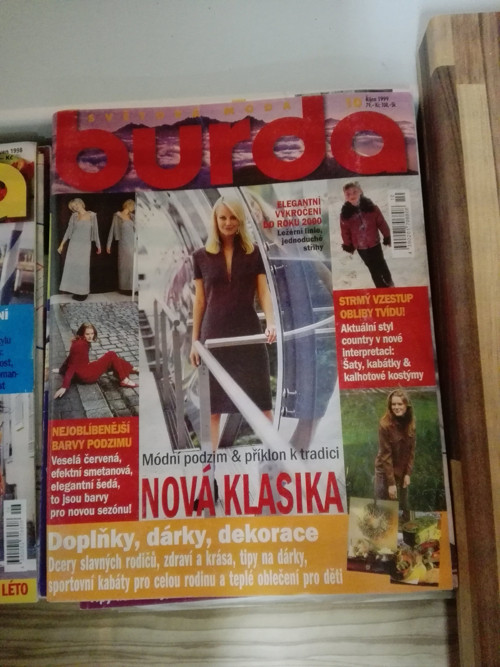 Časopis Burda 10/1999 — foto 1