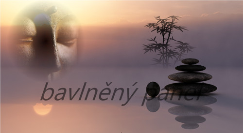 Bavlněný panel BUD 17
