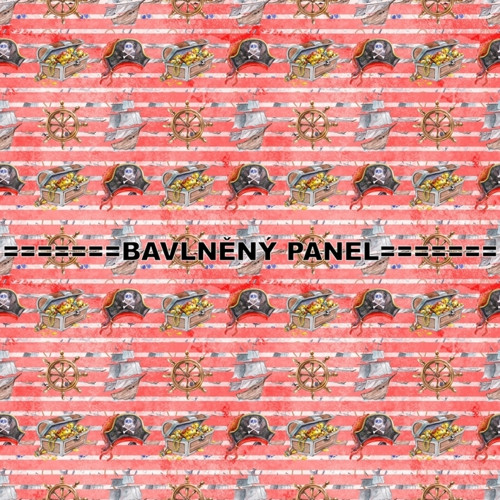 Bavlněná látka - panel 25 x 25 cm — foto 1