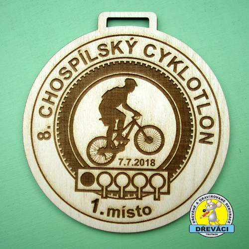 Medaile "Chospílský Cyklotlon"