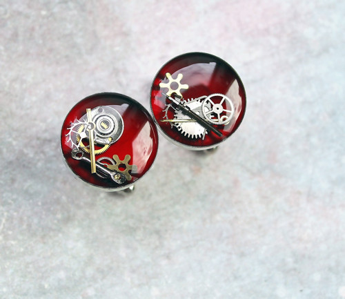 Manžetové knoflíčky /red/ — foto 1