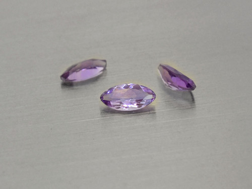 Ametyst 4 x 8 mm markýz přírodní broušený