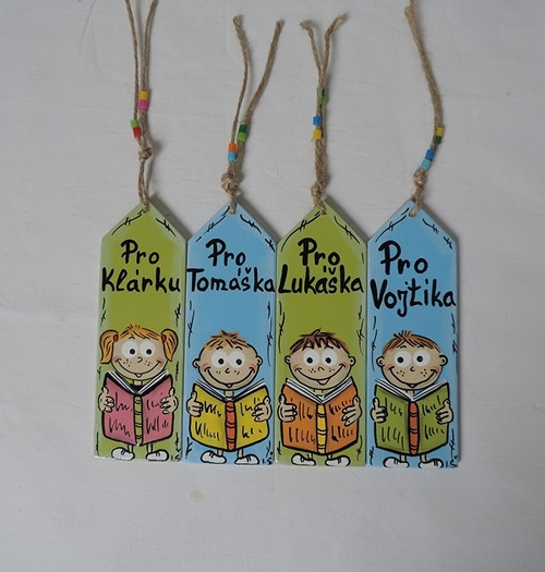 Záložka do knížky na čtení
