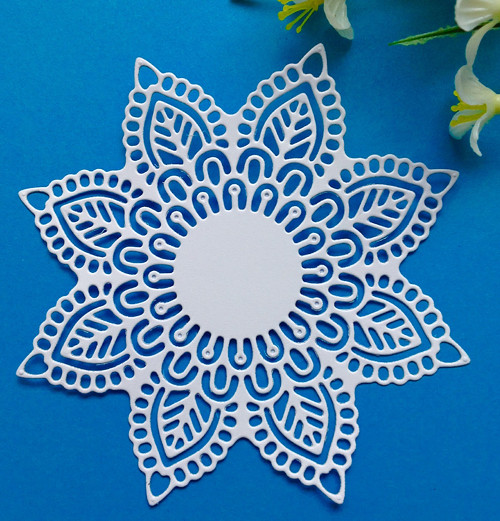 Dekorace 10,2 x 10,2 cm, barva dle přání (RAM 117)