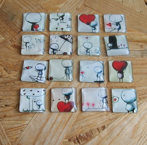 KABOŠONY - PAJDULÁCI 20x20 mm