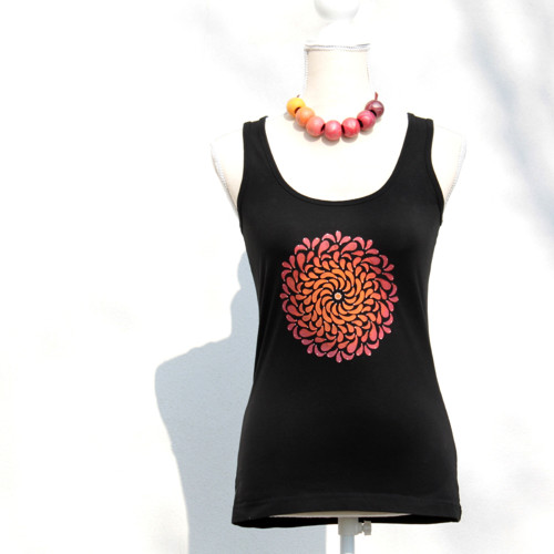 Červená mandala — foto 1