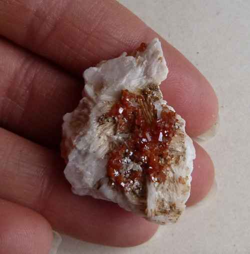 Vanadinit, baryt - 3,6 cm — foto 1