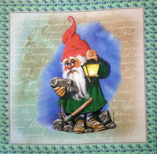 Bavlněná látka - panel 17 x 17 cm