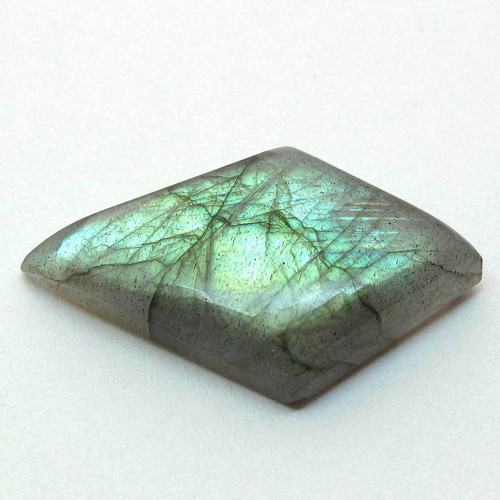 Kabošon labradorit geometrický 28mm — foto 1