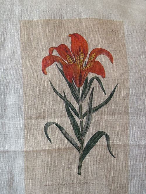 LNĚNÝ POVLAK- OBJEDNÁVKA - 40x40cm — foto 1