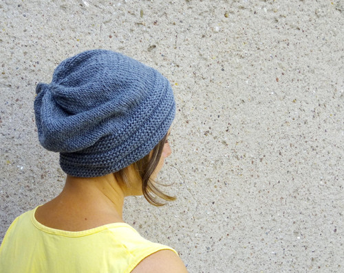 Dámská čapka ŠEDÁ 100% merino — foto 1