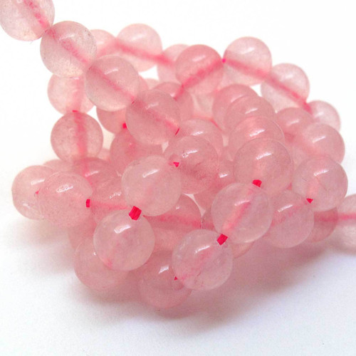 Korálky růženín kulaté 6mm (4ks)