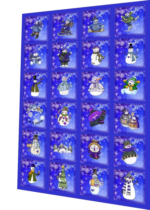Bavlněná látka - panel 40 x 60 cm PŘEDOBJEDNÁVKA