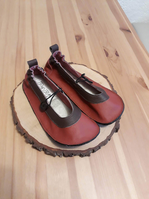 Kožené barefoot baleriny — foto 1