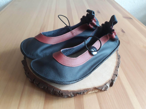 Kožené barefoot baleriny — foto 1