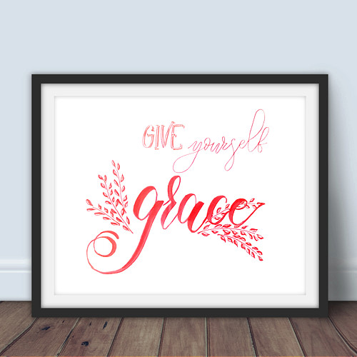Give Yourself Grace (A4) — foto 1
