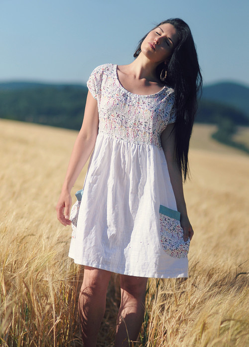 Luční kvítí - bílé — foto 1