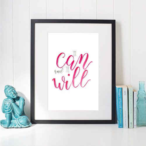 I Can and I Will (A5)
