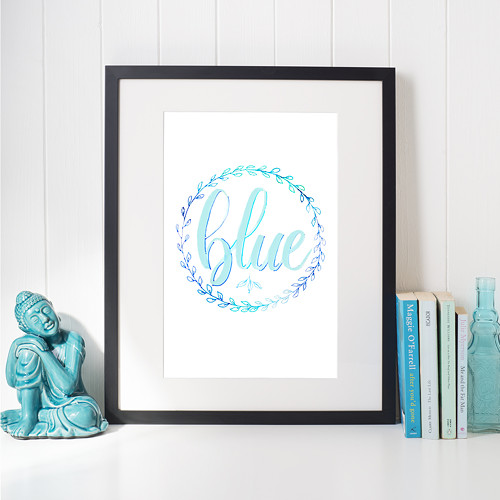 Blue Wreath (A5)