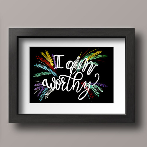 I Am Worthy (A5) — foto 1
