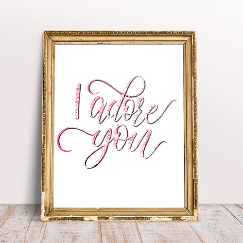 I Adore You (A5)