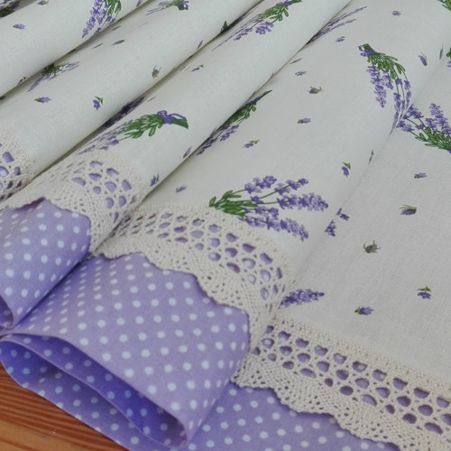 Napron lavender s kraječkou — foto 1