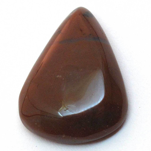 Kabošon medový dendritický achát kapka 22mm